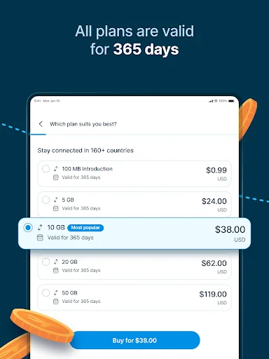 Unduh StaffTraveler eSIM Terbaru – Paket Data Luar Negeri Hemat - Screenshot 17
