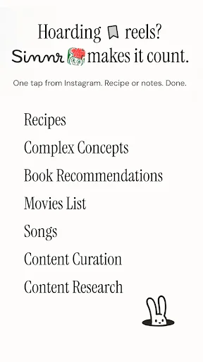 Download Simmr Terbaru – Simpan Instagram Reels Jadi Resep & Catatan - Screenshot 5