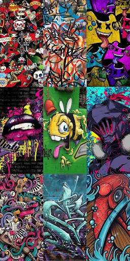 Download Graffiti Wallpaper Terbaru – Seni Jalanan Keren Gratis - Screenshot 12