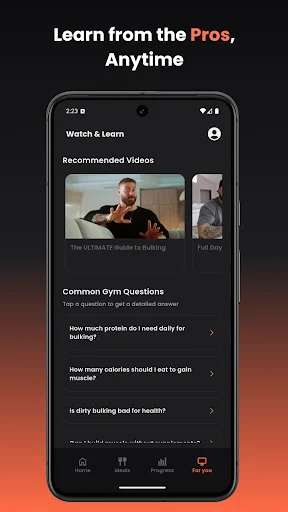 Download BulkBuddy Terbaru – Lacak Latihan & Nutrisi Anda - Screenshot 8