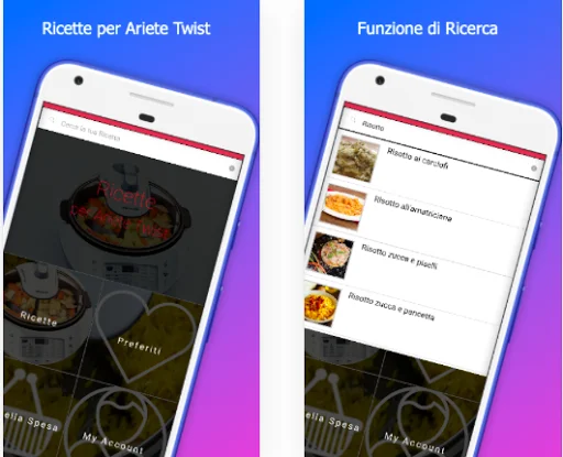 Download Resep Ricette per Twist Ariete Terbaru – Panduan Memasak - Screenshot 1