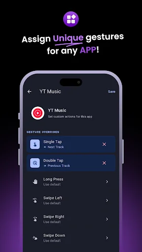 Download Smart Action Notch Terbaru – Kontrol Gestur Canggih - Screenshot 4
