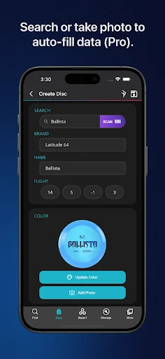 Download Disc Finder: Kelola Koleksi Disc Golf Anda dengan Mudah - Screenshot 2