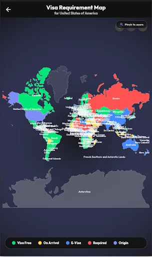 Download Passport Index Terbaru – Cek Peringkat Paspor Gratis - Screenshot 4