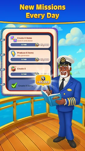 Download Merge Cruise: Mystery Puzzle Terbaru – Game Teka-teki Seru - Screenshot 5