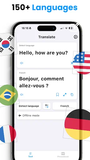 Download Offline Language Translator – Terjemahan AI Instan - Screenshot 1