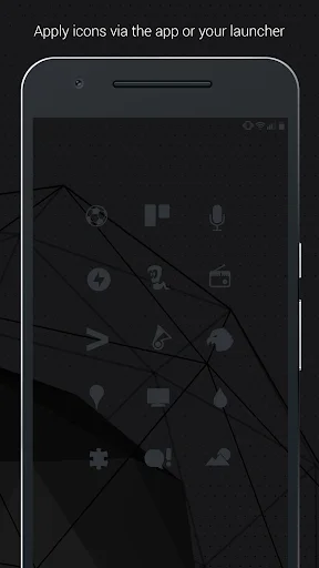 Download Murdered Out Pro – Ikon Hitam Elegan untuk Android - Screenshot 3