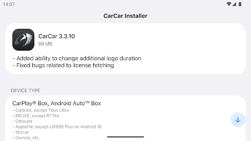 Download CarCar Installer Terbaru – Pendamping Launcher Terbaik - Screenshot 3