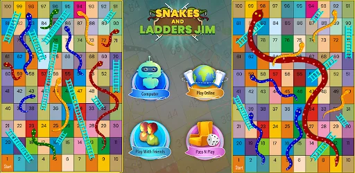 Download Snakes and Ladders Jim Game Terbaru – Multiplayer Seru - Screenshot 6