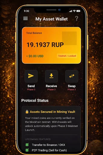 Download Rupey Network Terbaru – Tambang Koin RUP Gratis - Screenshot 6