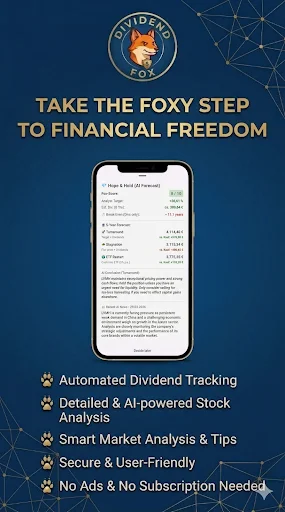 Download Dividend-Fox: Stock Tracker Terbaru – Kelola Dividen Gratis - Screenshot 3