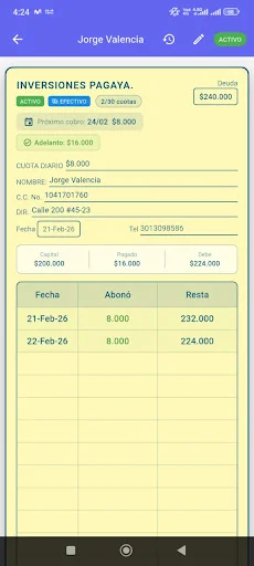 Download Cobro Express – Kelola Pinjaman Harian Anda dengan Mudah - Screenshot 1
