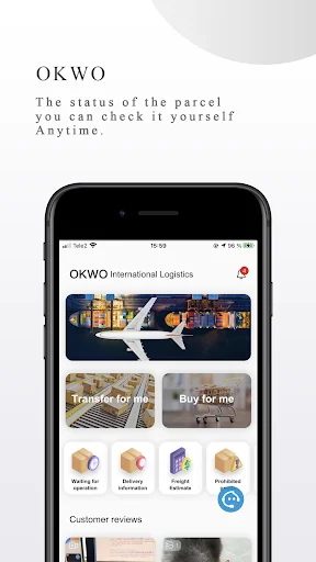 Download OKWO Terbaru – Solusi Logistik Internasional Terpercaya - Screenshot 1