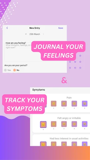 Download HealCycle: Lacak PMDD & Siklus Haid Anda Secara Akurat - Screenshot 11