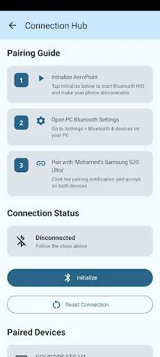Download Areopoint Bluetooth Mouse Terbaru – Air Mouse Gratis - Screenshot 2