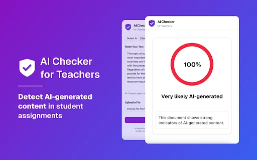 AI Checker for Teachers: Deteksi AI & Plagiarisme Terpercaya - Screenshot 1