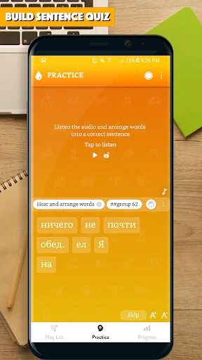 Download Russian Sentence Master Terbaru – Belajar Bahasa Rusia - Screenshot 3
