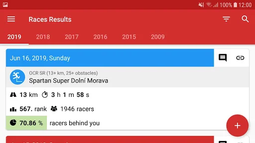 Download RaRe (Races Results) Terbaru – Lacak Statistik Balap Anda - Screenshot 9