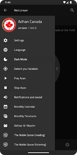 Download Adhan Canada Terbaru – Jadwal Salat & Kiblat Akurat - Screenshot 16