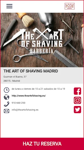 Download The Art Of Shaving Terbaru – Reservasi Salon Praktis - Screenshot 1