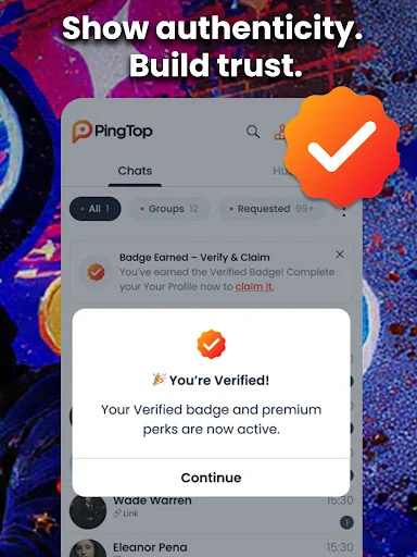 Download PingTop Terbaru – Video Pendek & Chat Aman Gratis - Screenshot 12