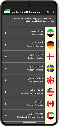Belajar Bahasa Arab Suriah – Aplikasi Belajar Bahasa Arab Terbaik - Screenshot 3
