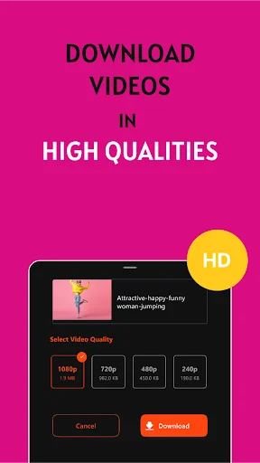 Vidflex – Download Video HD Tercepat & Gratis di Android - Screenshot 6