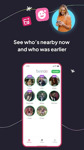Download Beside Terbaru – Aplikasi Koneksi Orang Sekitar Gratis - Screenshot 3