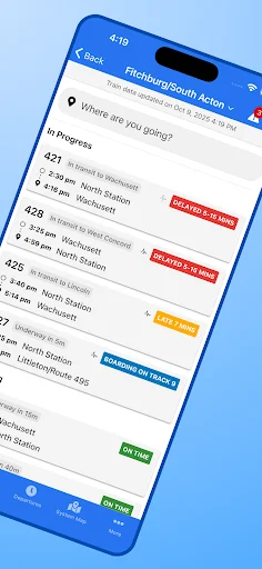 Download Boston Rail Terbaru – Lacak Kereta MBTA Commuter Rail - Screenshot 2