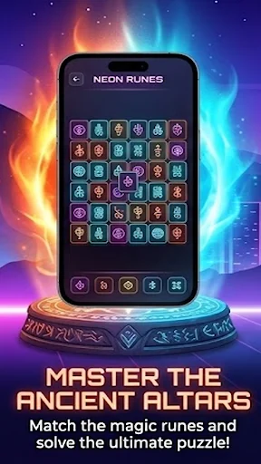 Download Neon Block: Match & Puzzle Terbaru – Game Offline Seru - Screenshot 3