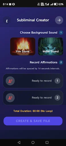 Download Subliminal Maker: Affirmations – Program Pikiran Anda - Screenshot 1