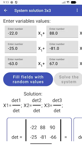 Download System of Equations Solver APK – Selesaikan Persamaan - Screenshot 4