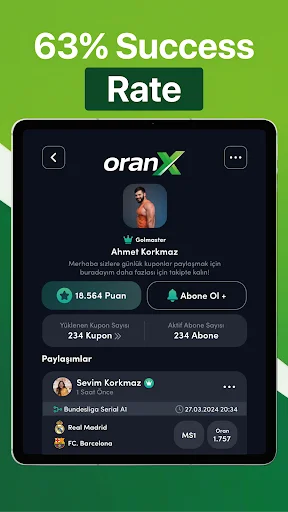 Download Oranx: Betting Tips Terbaru – Prediksi AI & Skor Live - Screenshot 9