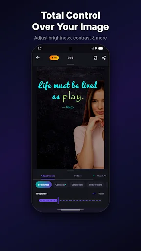 Download Quotes Creator: Buat Kata Bijak Keren & Estetik Gratis - Screenshot 4