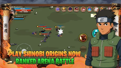 Download Shinobi Origins Terbaru – Game Pertempuran Ninja PvP - Screenshot 5