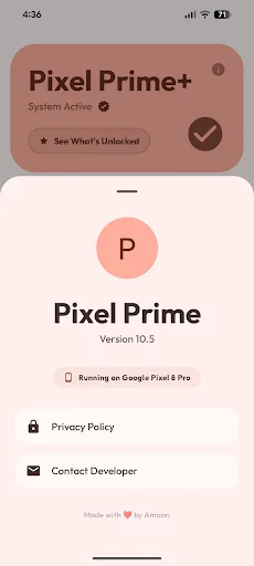 Download Pixel Prime Terbaru – Kustomisasi Getaran HP Android - Screenshot 1