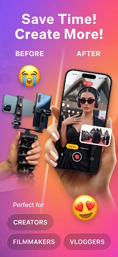 Download DualShot Recorder Terbaru – Rekam Video Dual Kamera Gratis - Screenshot 3