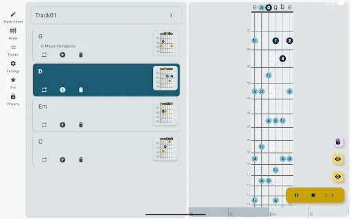Download Guitarly – Backing Tracks Terbaru: Belajar Gitar Gratis - Screenshot 8