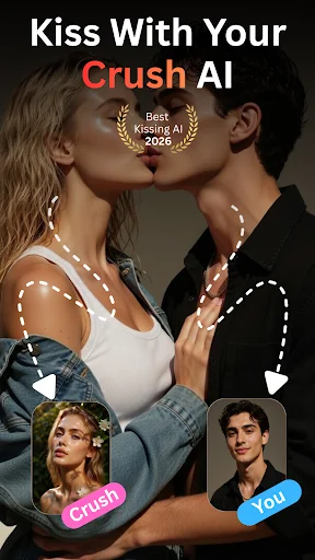 Unduh Kiss Place Versi Terbaru – Buat Video Afeksi Lucu Gratis - Screenshot 1