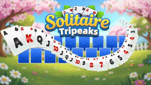 Download Patience Solitaire TriPeaks – Game Kartu Santai Gratis - Screenshot 3