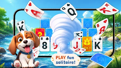 Download TriPeaks Solitaire: Fairy Terbaru – Game Kartu Seru - Screenshot 1