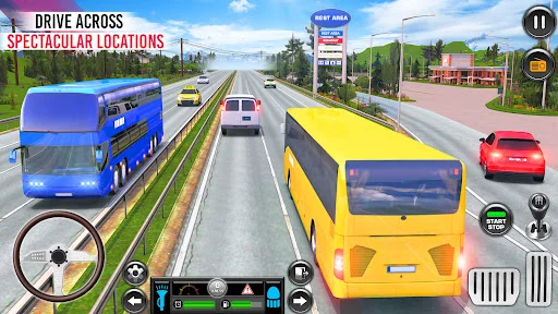 Download Bus Simulator Saga: Driving 3D – Simulasi Bus Realistis - Screenshot 17