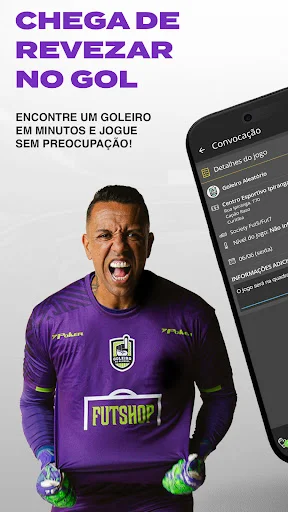 Download Goleiro de Aluguel Terbaru – Cari Kiper Profesional - Screenshot 1