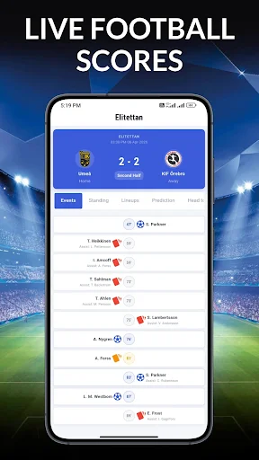 Download Live Football TV HD Streaming – Skor Bola & Jadwal 2026 - Screenshot 1