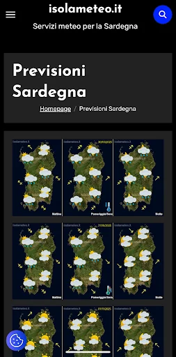 Download Meteo Sardegna Terbaru – Prakiraan Cuaca Akurat Gratis - Screenshot 1