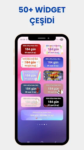 Download LGS Sayaç Rehber & Widget 2026 – Countdown Belajar Gratis - Screenshot 2