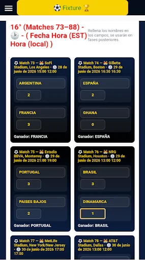 Download Mundial 2026 MEX,USA,CAN – Jadwal Pertandingan Lengkap - Screenshot 3