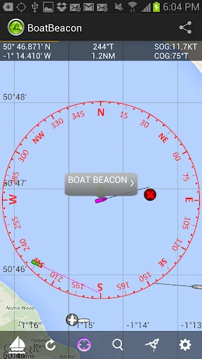 Download Boat Beacon – Navigasi AIS Kapal Laut Terbaru - Screenshot 3