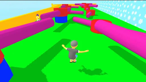 Download Obby: Mini Games vs 1000 Terbaru – Game Battle Royale Seru - Screenshot 8