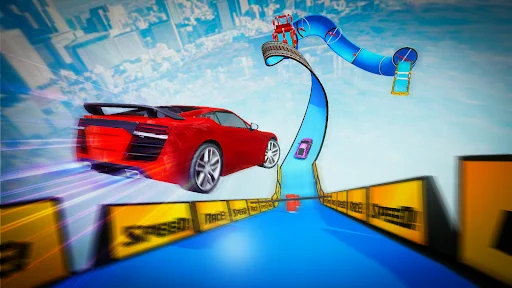 Download Car Stunts: Stunt Driving Game – Aksi Balapan Ekstrem - Screenshot 14